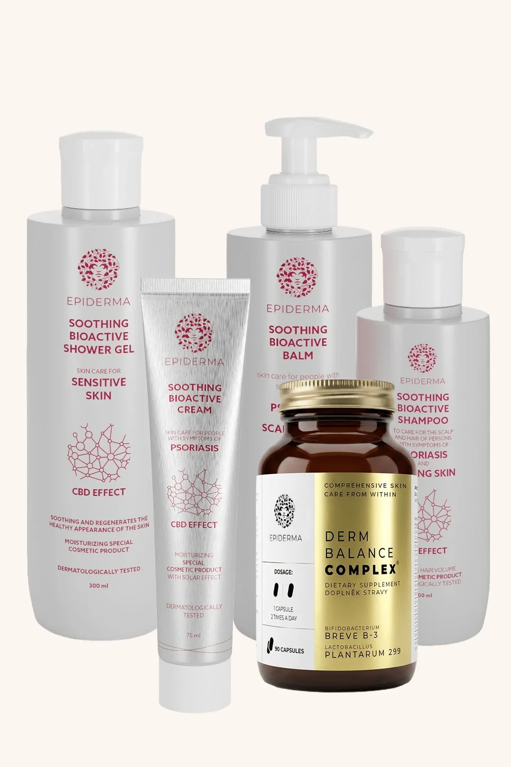 EPIDERMA® profesionální program péče při lupénce